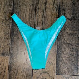 SHEIN Turquoise Bikini Bottom